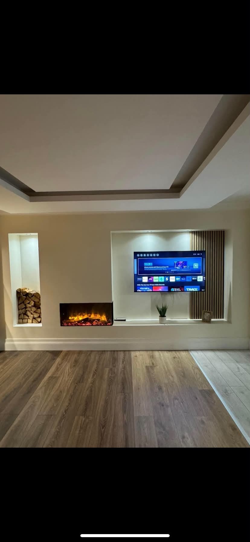 Compact media wall ideas for small rooms